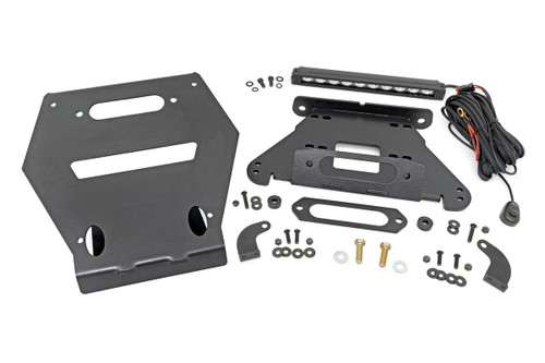Rough Country Polaris RZR Pro R Winch Mount