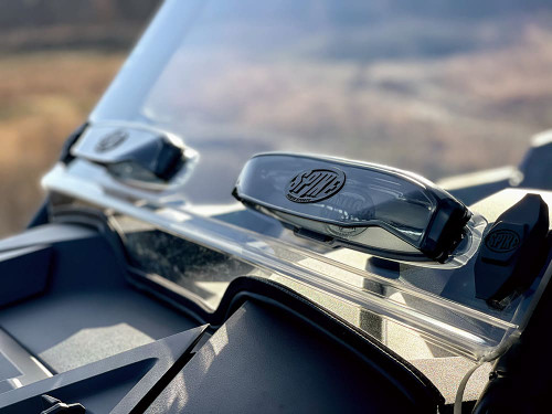 Spike '19+ Polaris RZR Full TRR/Vented Windshield - Hard Coated
