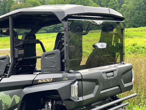 Spike '21+ Yamaha Wolverine X4 & RMAX 4 Rear Tinted Windshield - GP