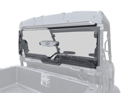 Spike '26+ Polaris Ranger 500 Tinted Rear Shield w/ Vent
