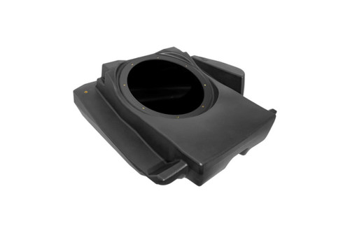 UTV Stereo Can-Am Maverick R 10" Front Passenger Unloaded Subwoofer Enclosure - 4 Seat Models