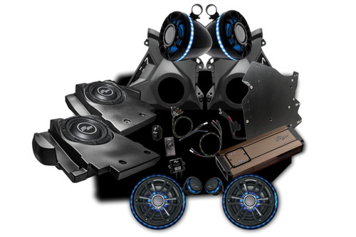 UTV Stereo Can-Am Maverick R BRP GO Elite Series Stage 6 Stereo Kit