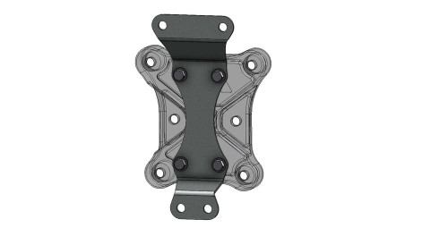 CT Race Worx Can-Am Maverick X3 10-Bolt Radius Rod Plate Adapter