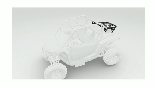 Pivoting Spare Tire Carrier for RZR XP 1000