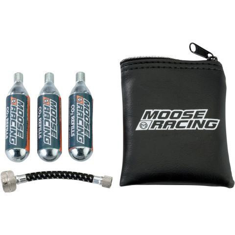 Moose Threaded Co2 Tire Inflator Kit 3 Pack