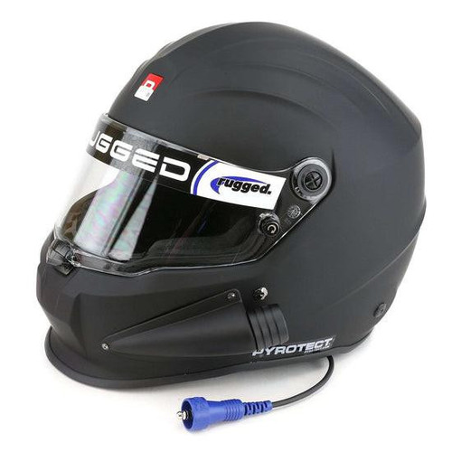 Rugged Radios Pyrotect Prosport Side Air Helmet Wired Offroad