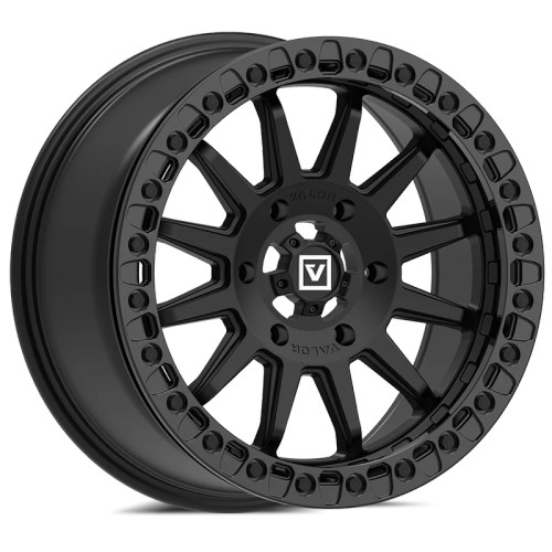 VALOR V09 Beadlock UTV Wheel - Satin Black