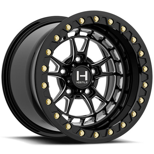 Hostile Wheels Hf32 Rival Beadlock Forged Utv Wheel