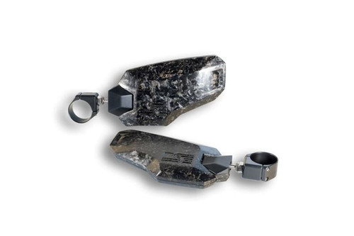 Super Comp Usa Universal Clamp-on Carbon Fiber Utv Mirrors