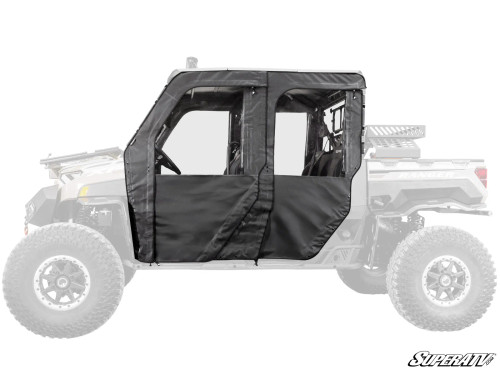 Super ATV 2020+ Polaris Ranger 1000 Crew Soft Cab Enclosure Doors