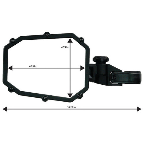 Elite Series 1 UTV Trifecta Pack - (2) Elite Sideview mirrors (1) Elite rearview mirror - ATV TEK
