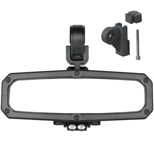 Kawasaki Mule Pro-DXT Clearview Rearview Mirror w/ Led Dome Light - ATV TEK (Lifetime Warranty)