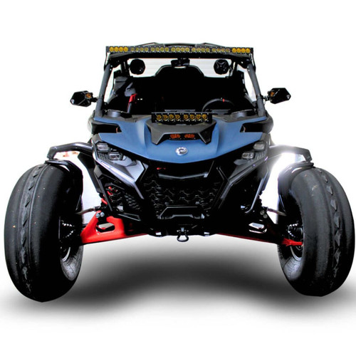 All Terrain Concepts Can-Am Maverick R Complete 4 Light Bar Kit