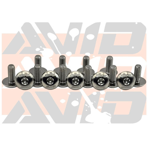 AVID Racing Titanium Body Bolt Hardware Kit Torx Head - 15 Piece