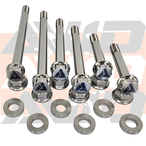 AVID Racing Can-Am Maverick X3 Stock Trailing Arm Titanium Bolt Hardware Kit - 20 Piece