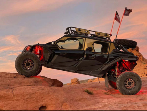 Dirt Warrior Accessories Can-Am Maverick X3 4-Seat Cab Enclosure Upper Side Doors Panels