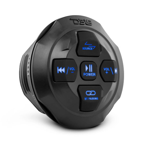 DS18 Marine & Powersports Waterproof Bluetooth Audio Receiver With Controls