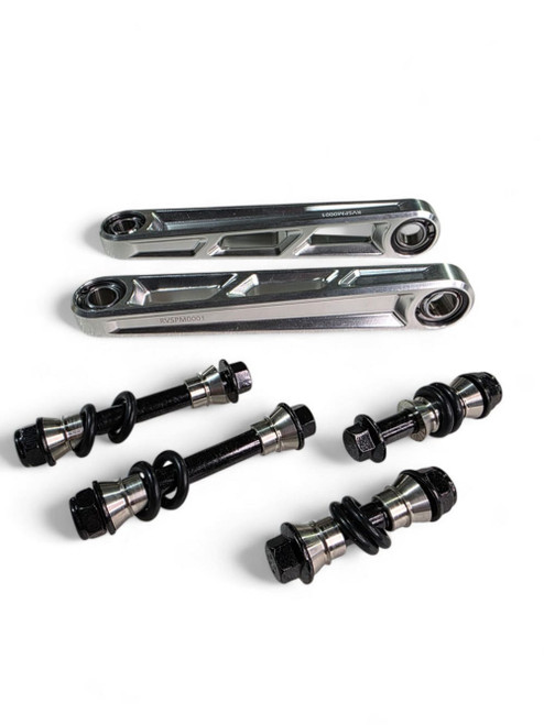 Elektric Offroad '24+ Can-Am Maverick R Front Sway Bar Links - Anodized Clear
