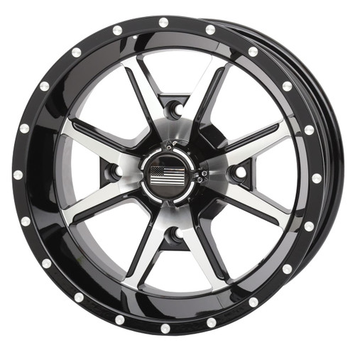 Frontline 556 Wheels - Gloss Black Machined