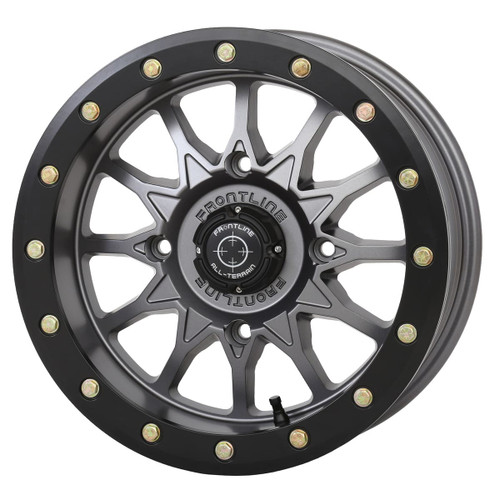 Frontline 223 Beadlock Wheels - Gunmetal Grey