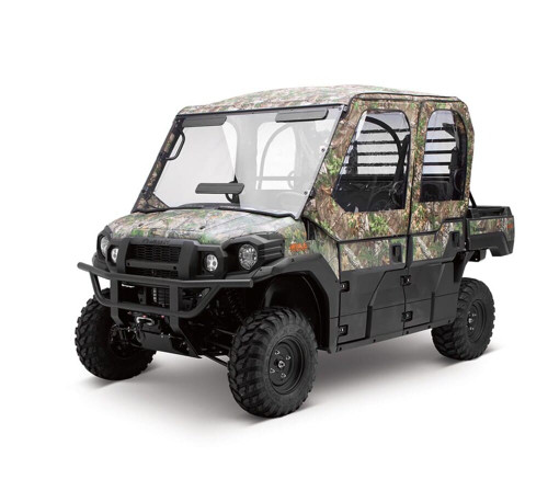 Kawasaki Mule Pro Soft Cab Enclosure - Soft Door Set - Real tree XTRA Green