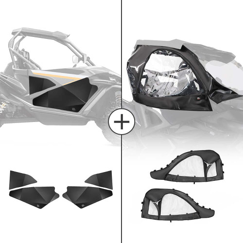 Kemimoto Cfmoto Zforce 950 Lower Door Inserts Soft Cab