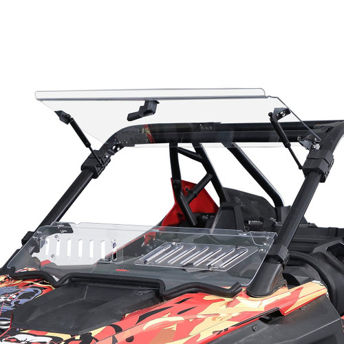 Kemimoto '20-'24 Polaris RZR PRO XP 3-in-1 Folding Half Windshield