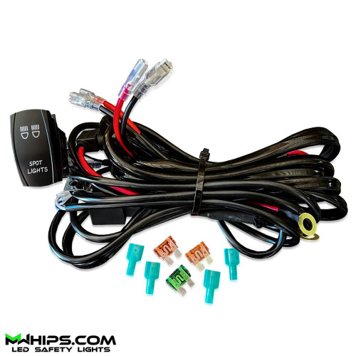 M Whips Dual Lead Wire Harness