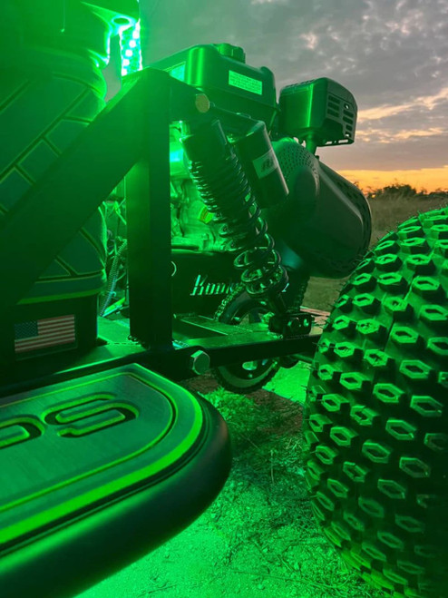 M Whips T2 RGB LED Rock Light & Mounting Kit - One Piece