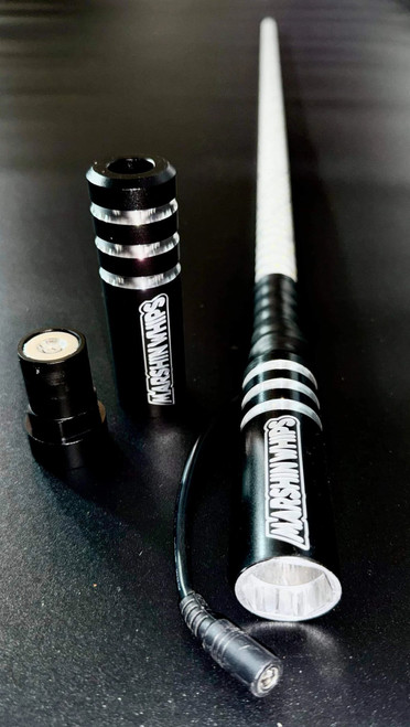 Marshin Whips Game Changer Single Whip - Black Edition