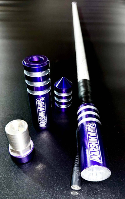 Marshin Whips Game Changer Single Whip - Purple Edition