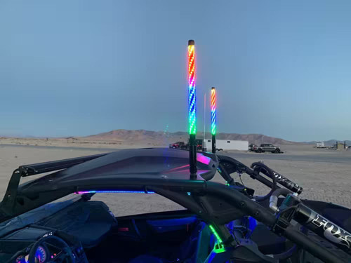 MB Whips Flash Only Whip - Pair