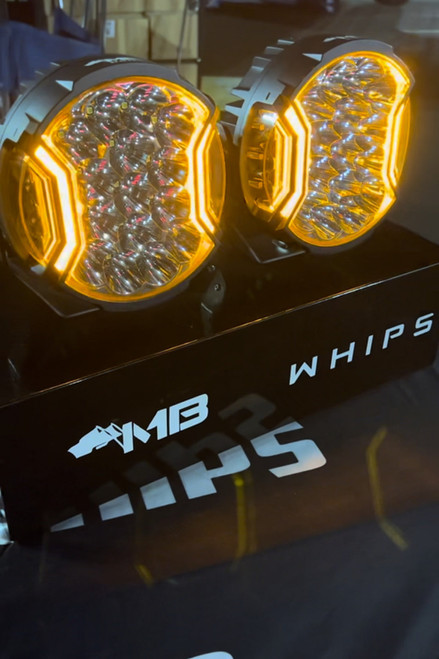 MB Whips Illuminator Pod - Pair