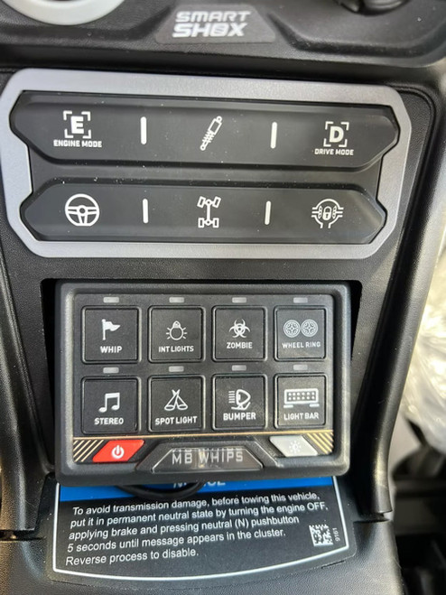 MB Whips Switch Panel