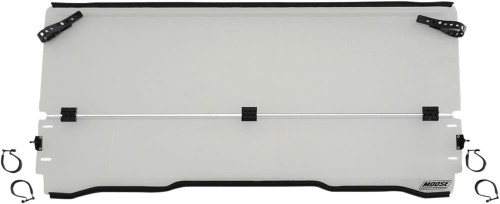 Moose - '16-'21 Honda Pioneer 1000 Full Folding Windshield - Clear