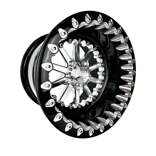 Packard Performance Element FF Forged Beadlock Wheel (5 Lug) - Silver