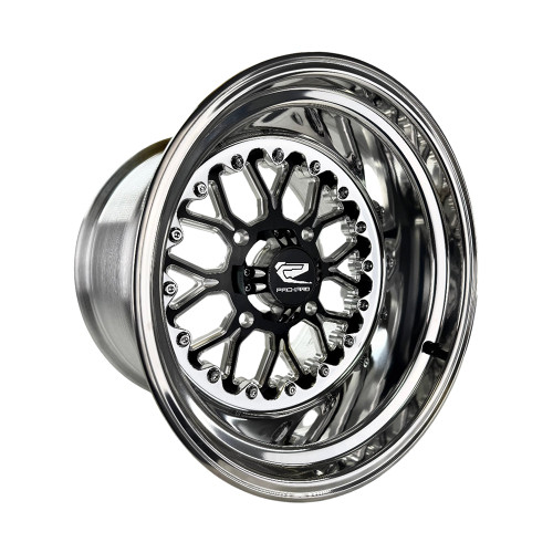 Packard Performance Wishbone FF Forged Polished Wheel - Gloss Black