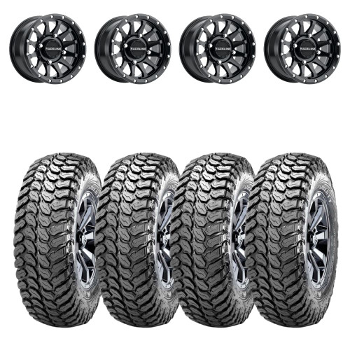 Raceline A95B Trophy Simulated Beadlock & Maxxis Liberty Performance Off Road Wheel & Tire Kit