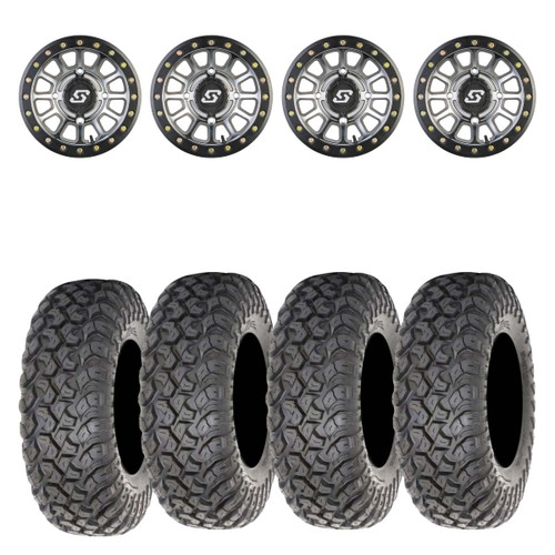 Sedona Machined Sano Beadlock & System 3 RT320 Radial Wheel & Tire Kit