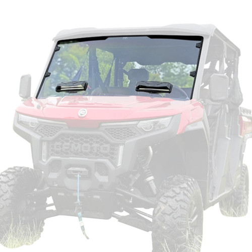 Seizmik CFMOTO U10 Pro Toolless Versa-Vent UV Resistant Windshield
