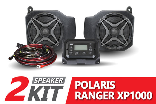SSV Works '18+ Polaris Ranger XP 1000 2-Speaker Audio System