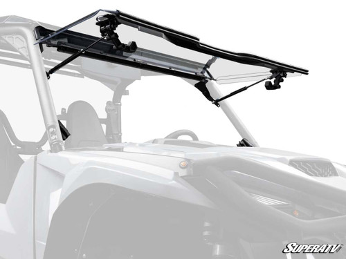 SuperATV Yamaha Wolverine X2 Scratch Resistant Flip Windshield