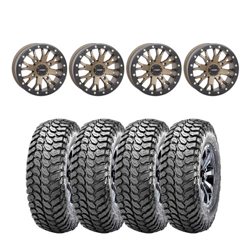 System 3 Bronze SB-4 Beadlock & Maxxis Liberty Performance Off Road Wheel & Tire Kit