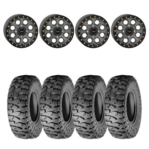 System 3 Titanium SB-7 Beadlock & Atturo Trail Blade Boss Wheel & Tire Kit