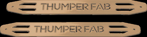 Thumper Fab 800SX Nerf Rails 3-Seat Accent Panel Set