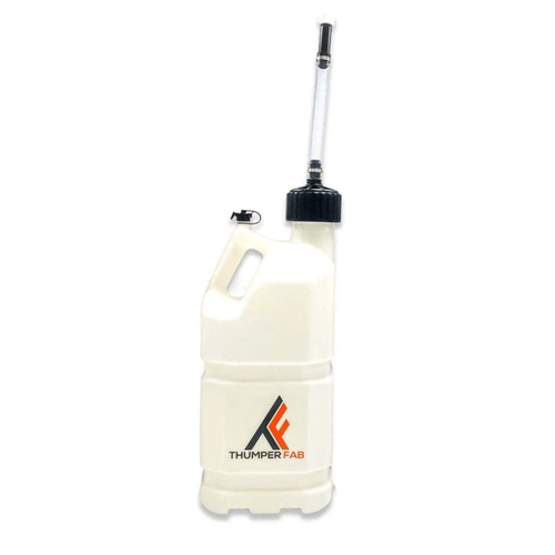 Thumper Fab 5 Gallon Utility Jug with Filler Hose White - Single