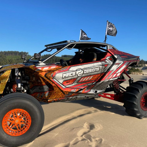 TMW Can-Am Maverick R CHOP TOP Cage
