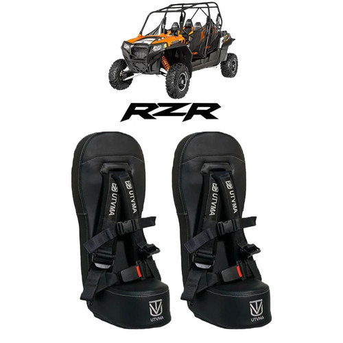 UTVMA '15-'24 Polaris RZR 4 900 Front & Rear Bump Seat Set