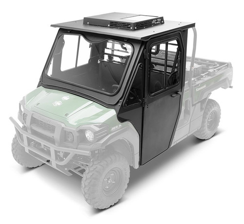 2024+ Kawasaki Mule Pro-FX Hard Cab Enclosure By Curtis With Roof Top A/C | Mule Pro-FX 1000 Power Kit | AS1 Windshield