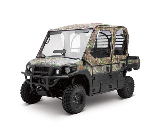 Kawasaki Mule Pro-FXT | DXT Soft Cab Roof And Back Realtree Xtra Green